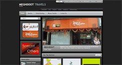 Desktop Screenshot of meghdoottravels.com